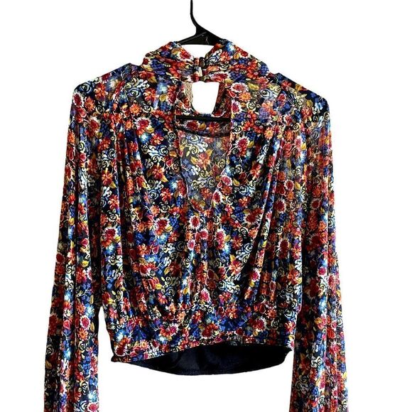 FREE PEOPLE All Dolled Up Blouse Size Small - Picture 4 of 13